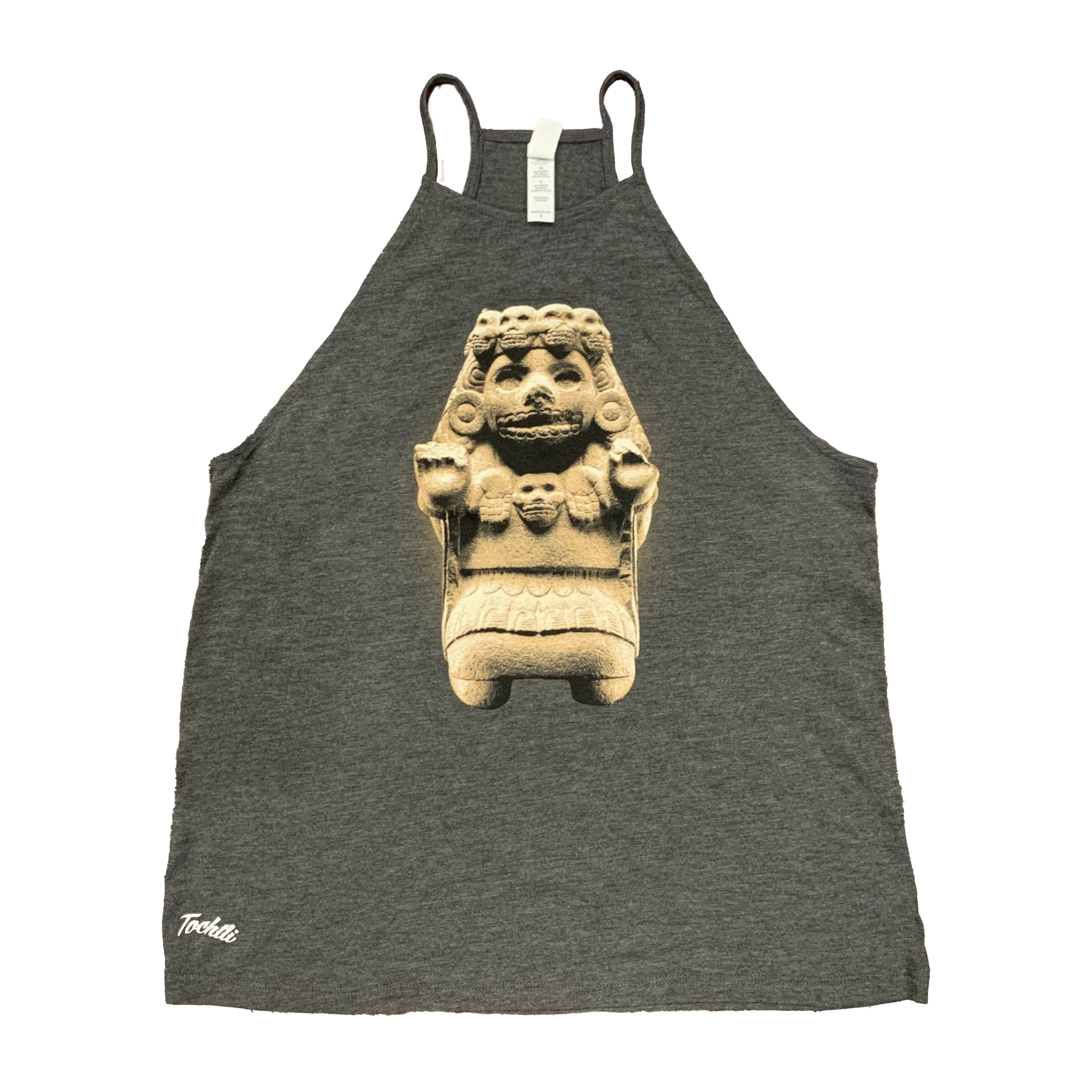 Ladies Tank Top - Cihuateteotl - Dark Grey