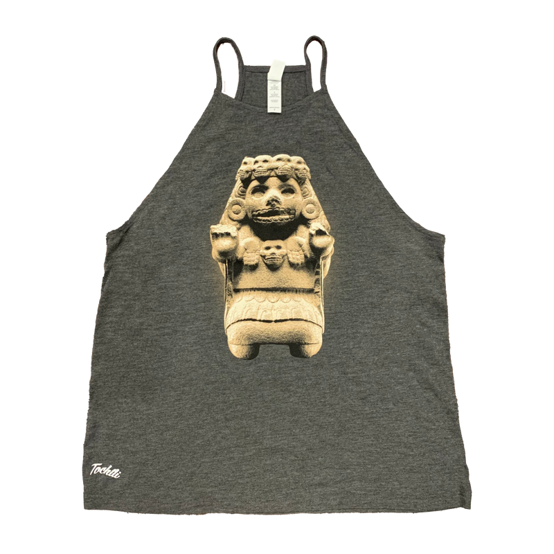 Ladies Tank Top - Cihuateteotl - Dark Grey