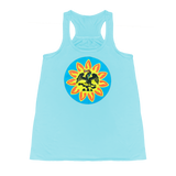 Tank Top - Ladies Flowy Razor Back - Mexica Flag