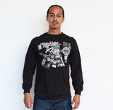 Long Sleeve - Tezcatlipoca - Black