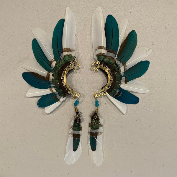 Feather wing Earrings 558