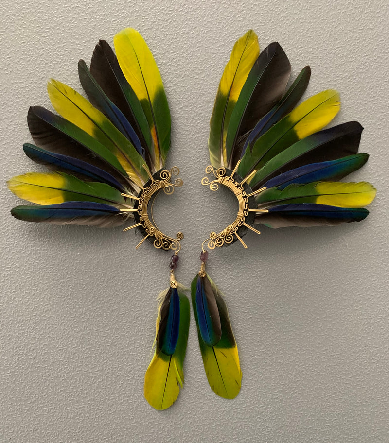 Feather wing Earrings 196