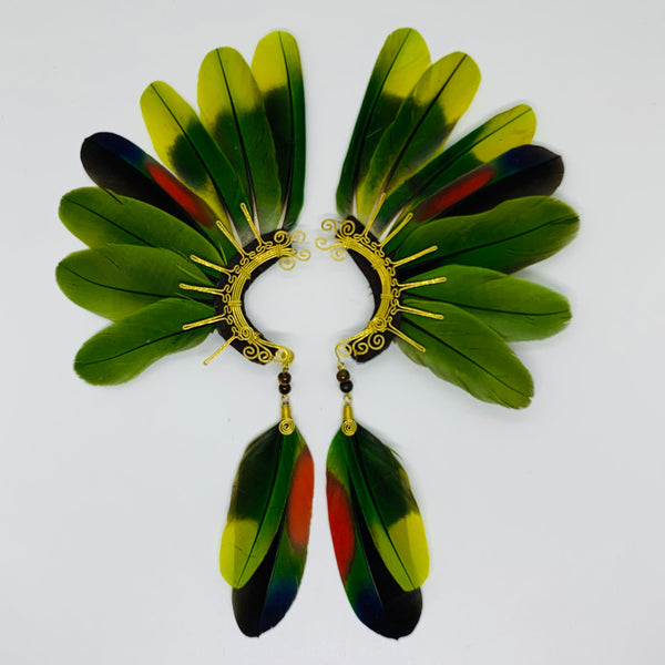 Feather wing Earrings 426