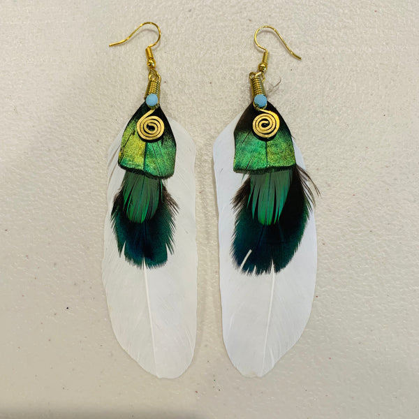 Feather Earrings(Medium) 44