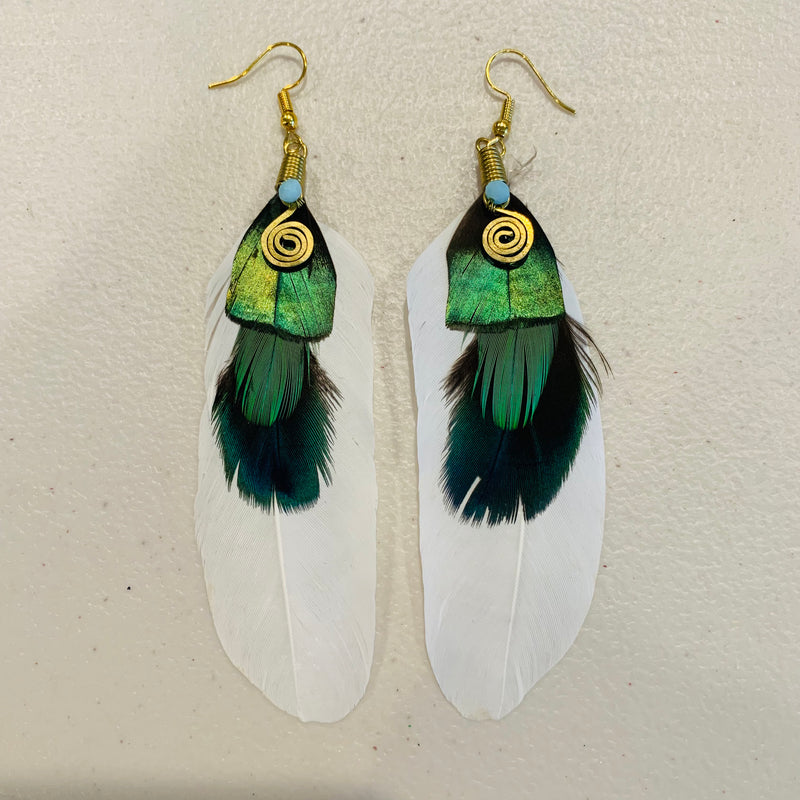 Feather Earrings(Medium) 44