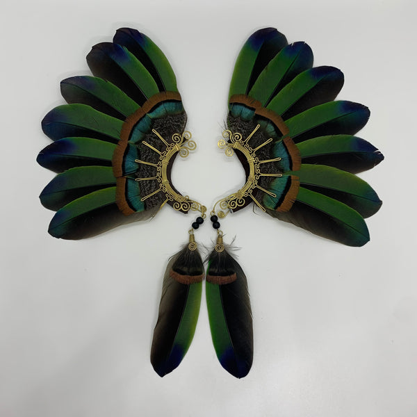 Feather wing Earrings 363