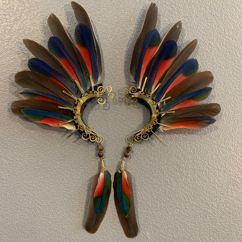 Feather wing Earrings 264
