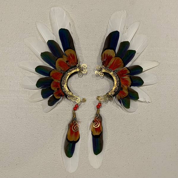 Feather wing Earrings 499