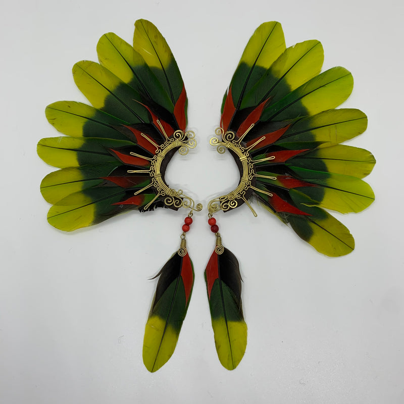 Feather wing Earrings 356