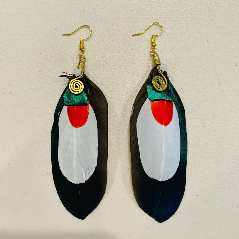 Feather Earrings(Medium) 45