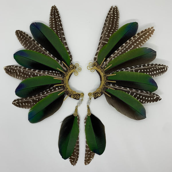 Feather wing Earrings 376