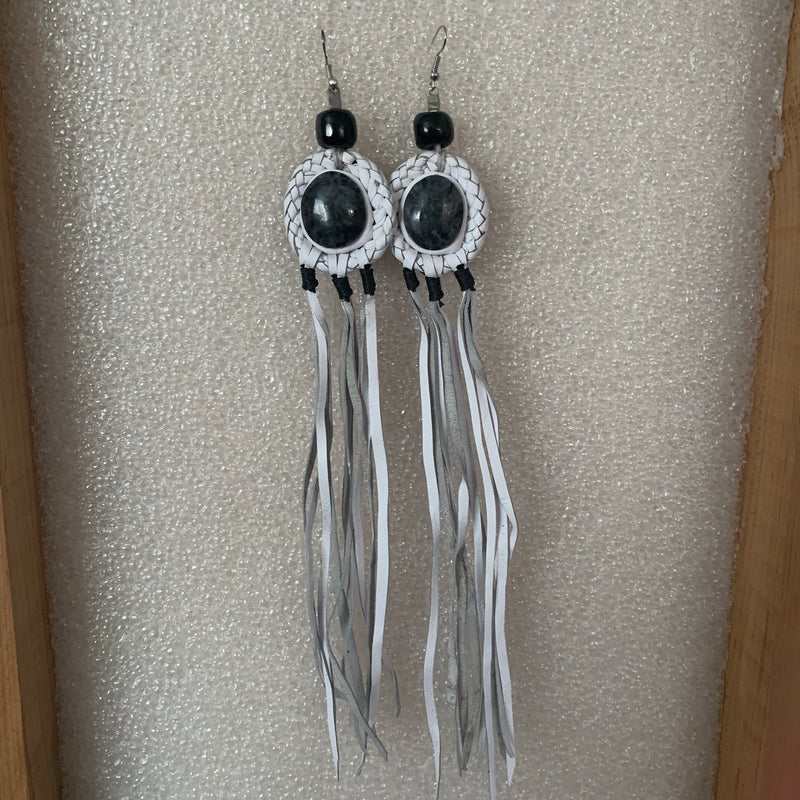 Leather Earrings 2