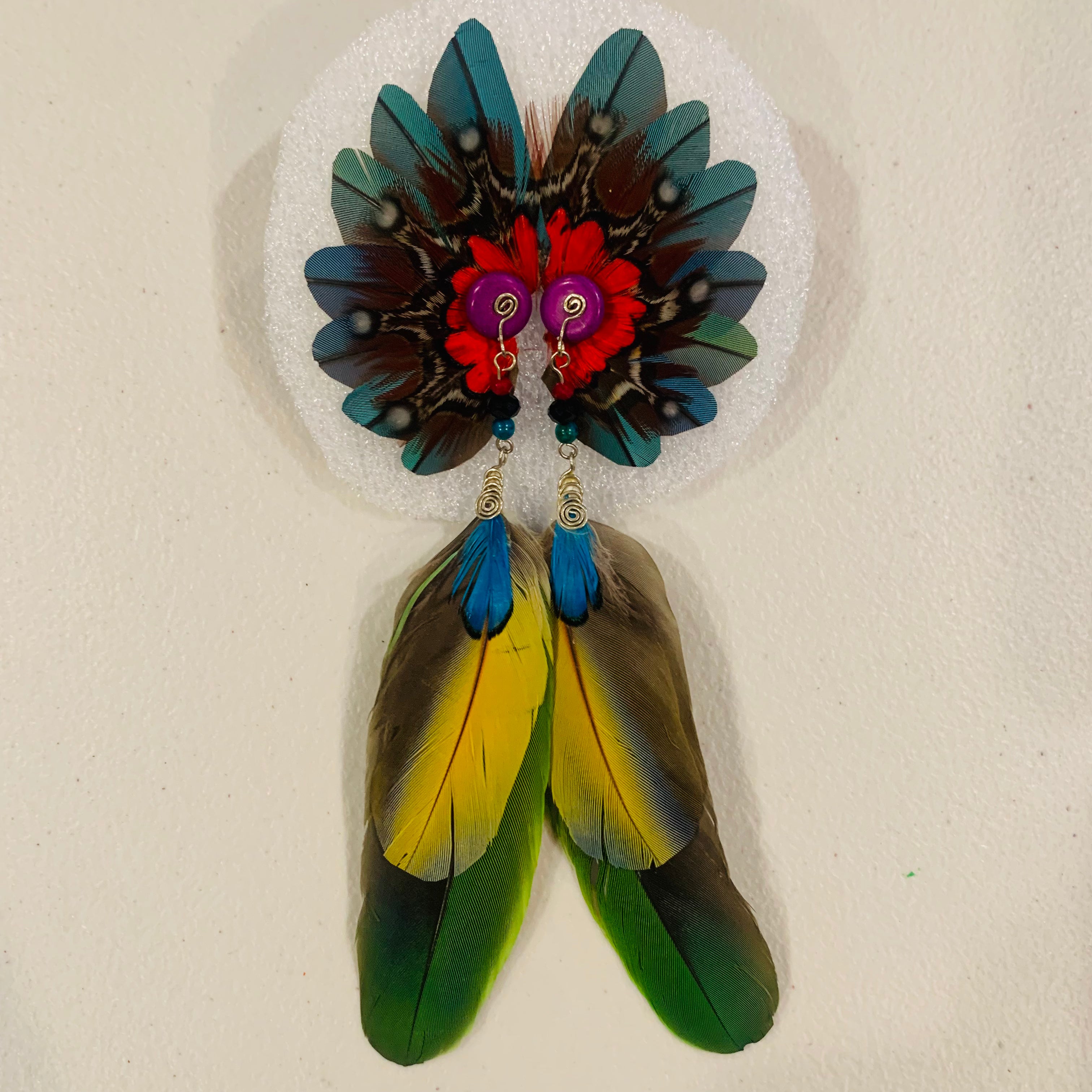 Feather wing Earrings 734