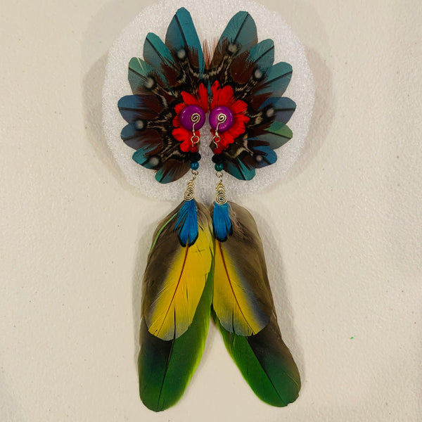 Feather wing Earrings 734