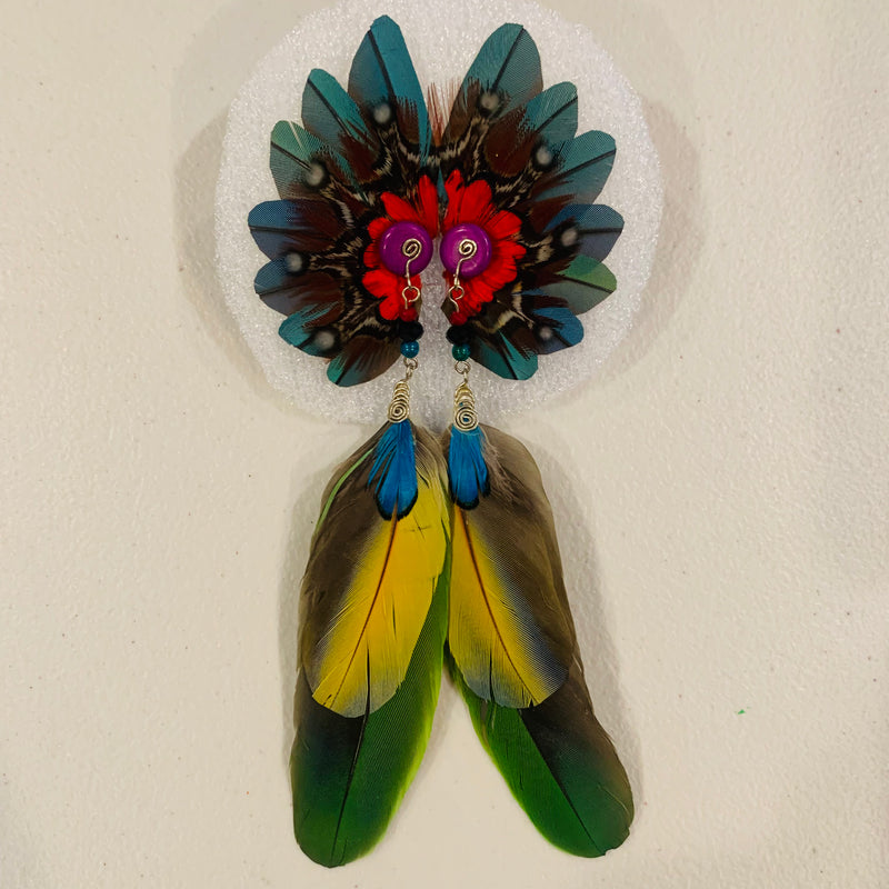 Feather wing Earrings 734