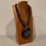 Necklace - Guatamala Jade Jaguar Warrior 2