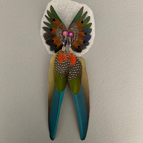 Feather wing Earrings 174