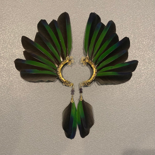 Feather wing Earrings 298