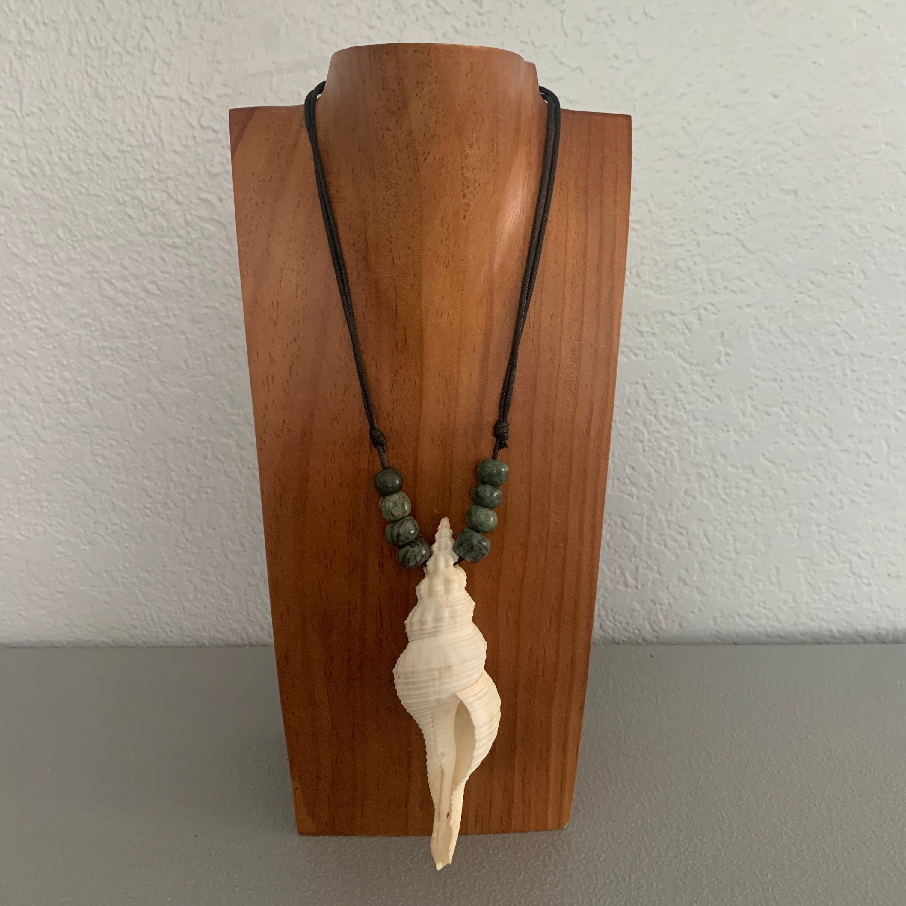 Necklace - Guatamala Jade and Shell