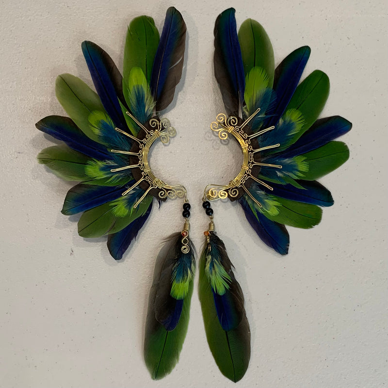 Feather wing Earrings 528