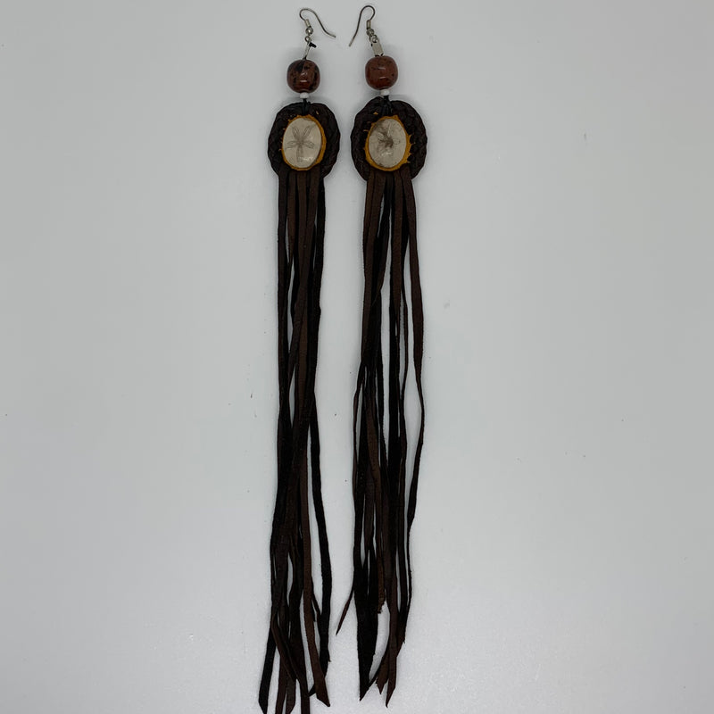Leather Earrings 11