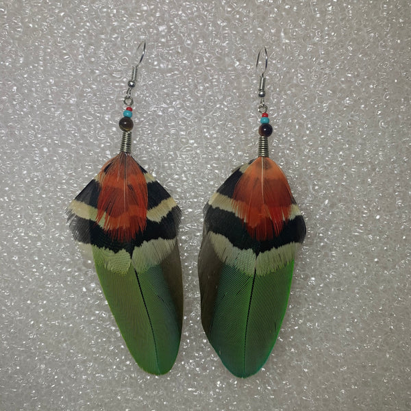 Feather Earrings(Medium) 23