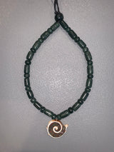 Necklace - Guatamala Jade & Caracol 2
