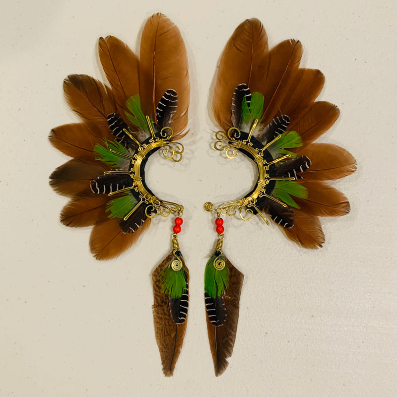 Feather wing Earrings 630