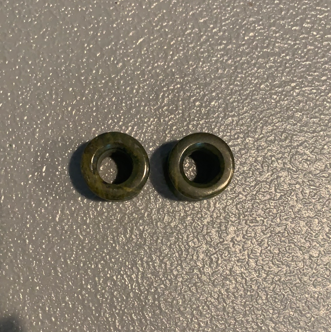 Earrings Jade plugs 11/16”