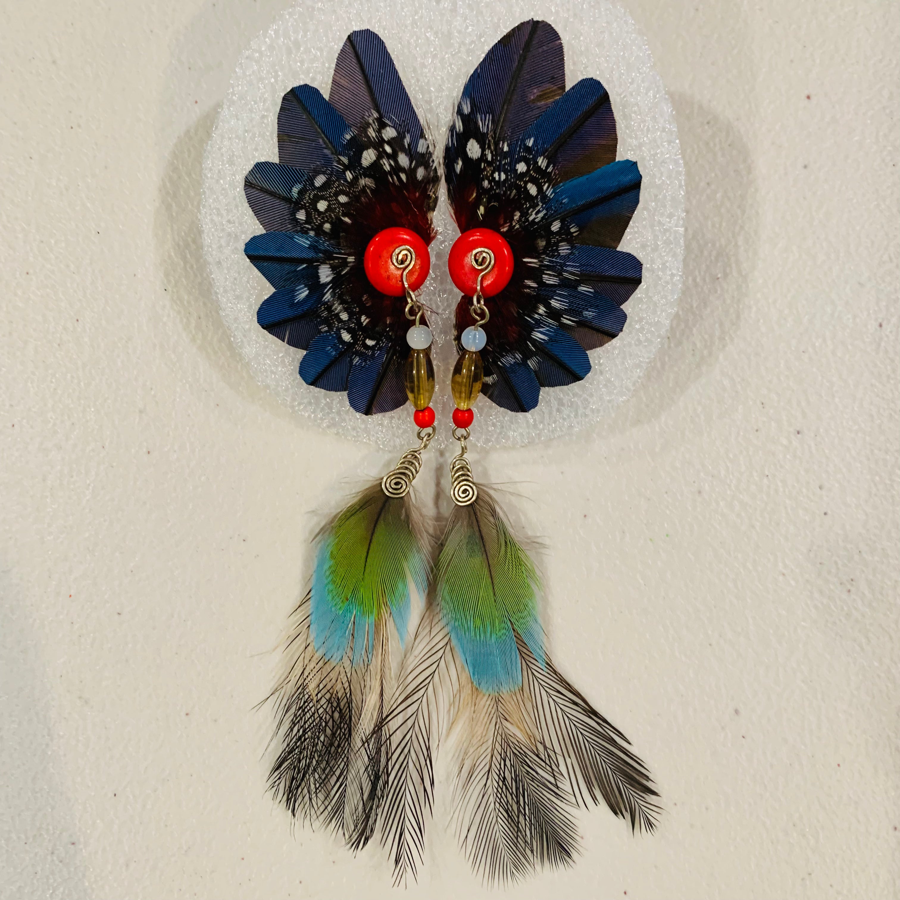 Feather wing Earrings 738
