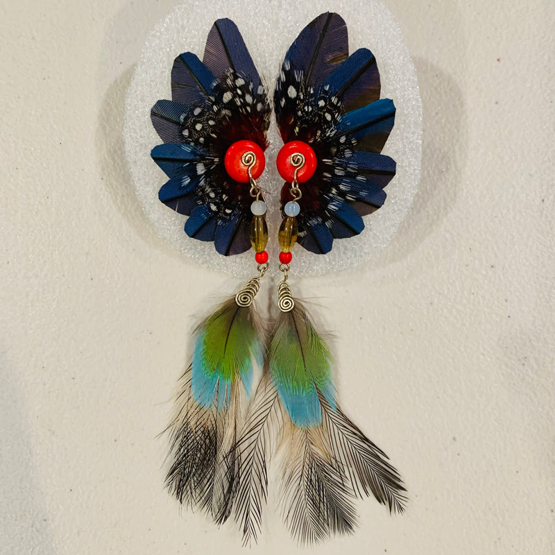 Feather wing Earrings 738