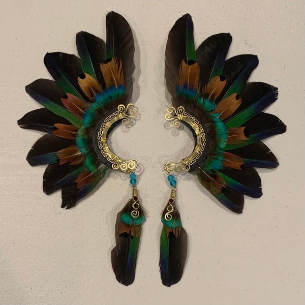 Feather wing Earrings 510