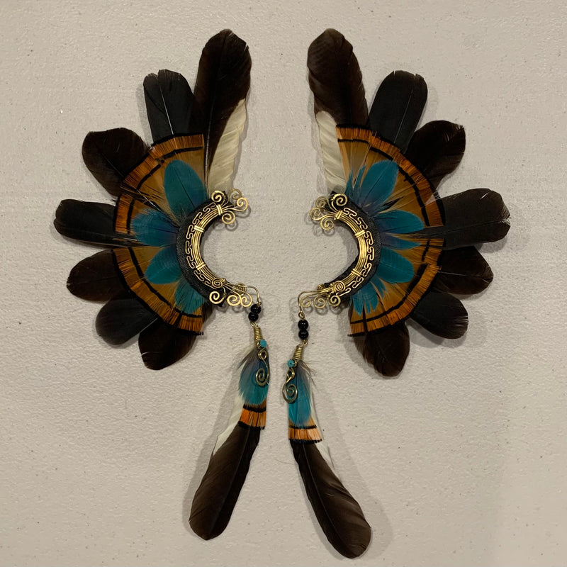 Feather wing Earrings 507