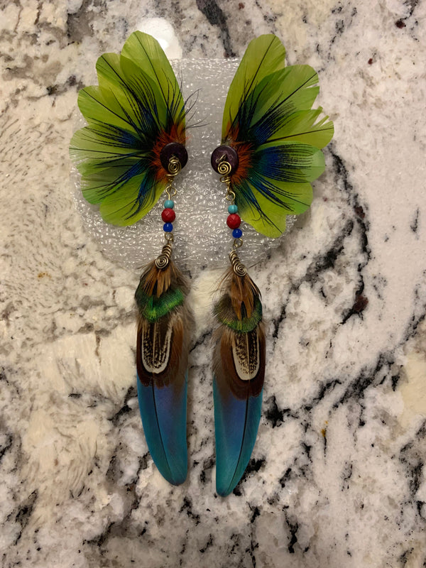 Feather wing Earrings 3