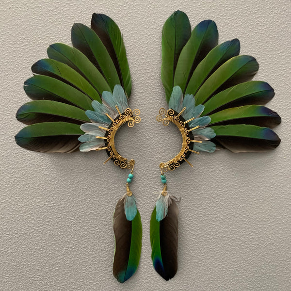 Feather wing Earrings 192