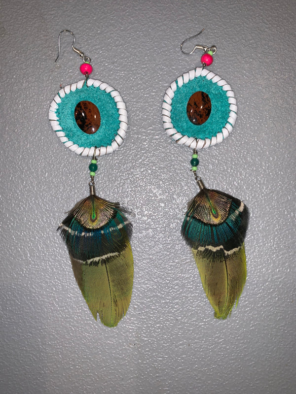 Feather Earrings 39