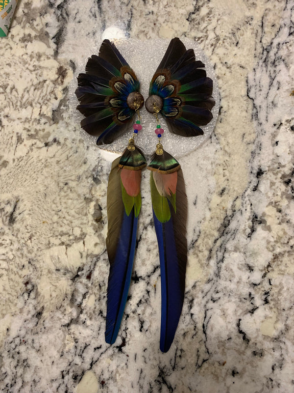 Feather wing Earrings 5