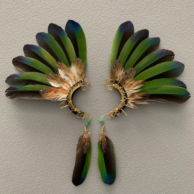 Feather wing Earrings 194