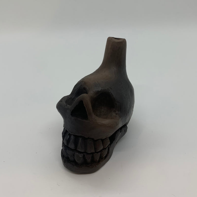 Clay Death Whistle | silvato de la muerte | Aztec Pre-Colombian replica