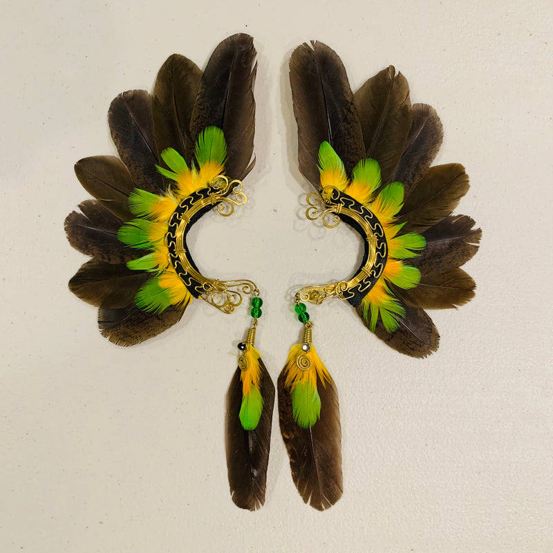 Feather wing Earrings 642