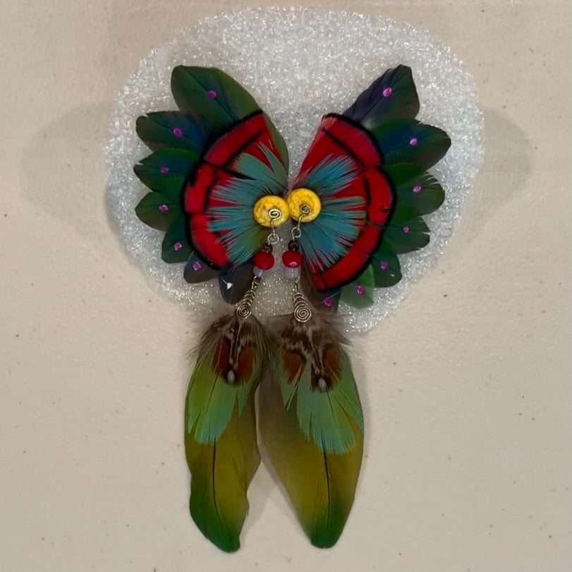 Feather wing Earrings 230