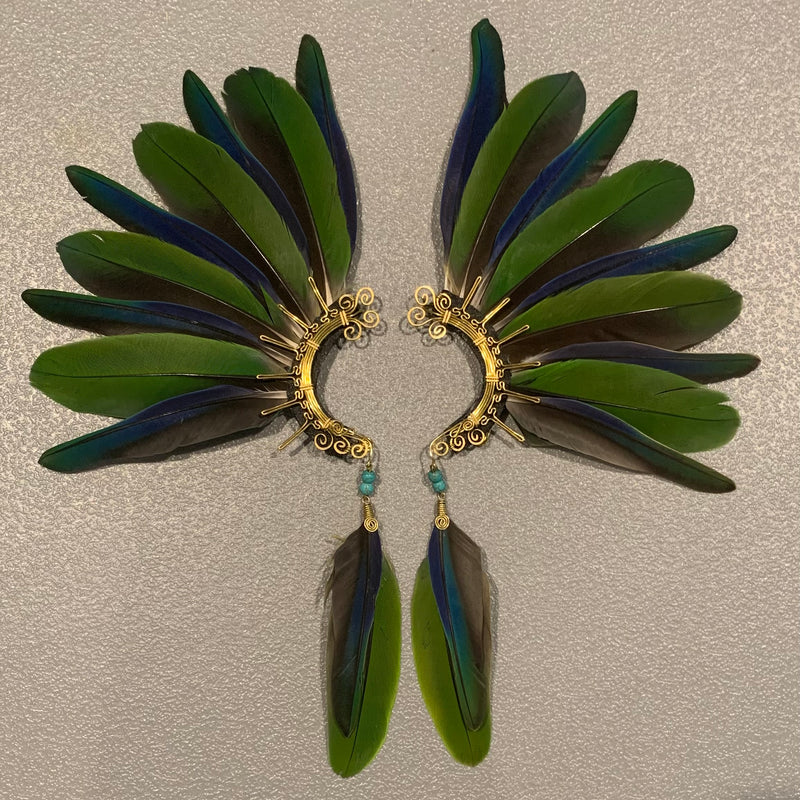 Feather wing Earrings 278
