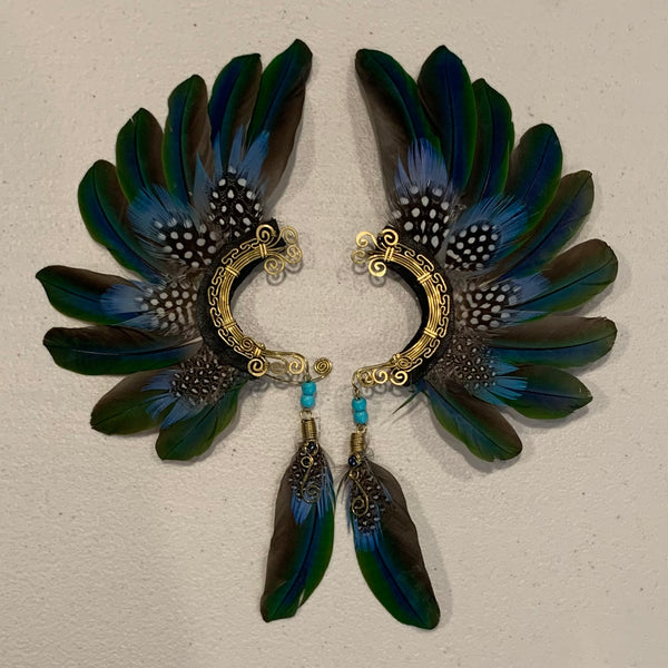 Feather wing Earrings 478