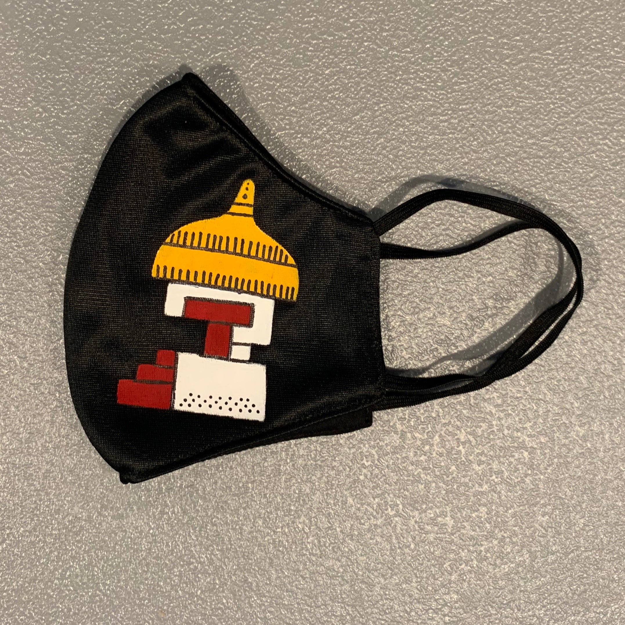 Face mask - hand painted Calli | House