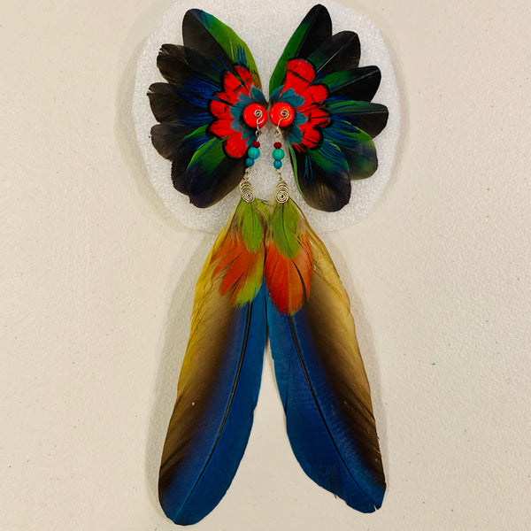 Feather wing Earrings 736