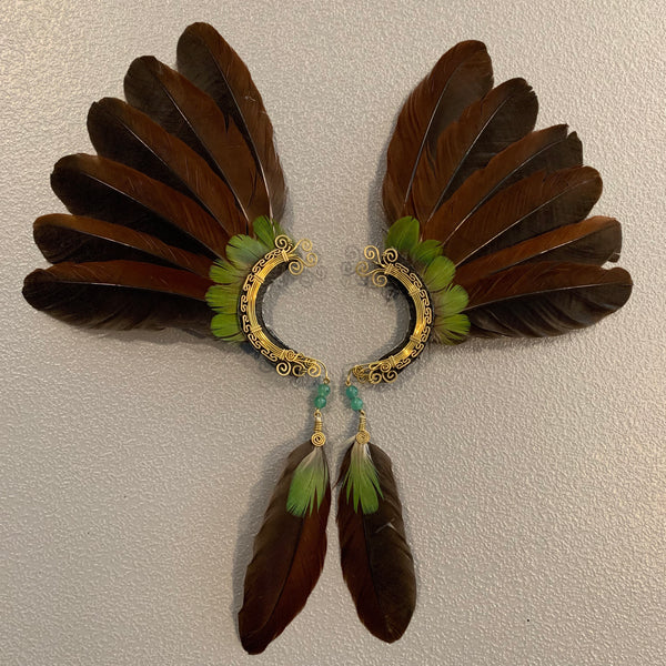 Feather wing Earrings 268