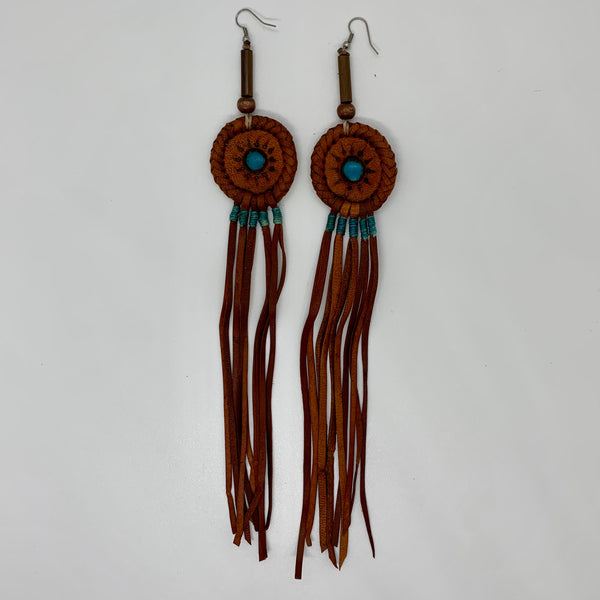 Leather Earrings 41