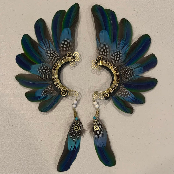 Feather wing Earrings 518