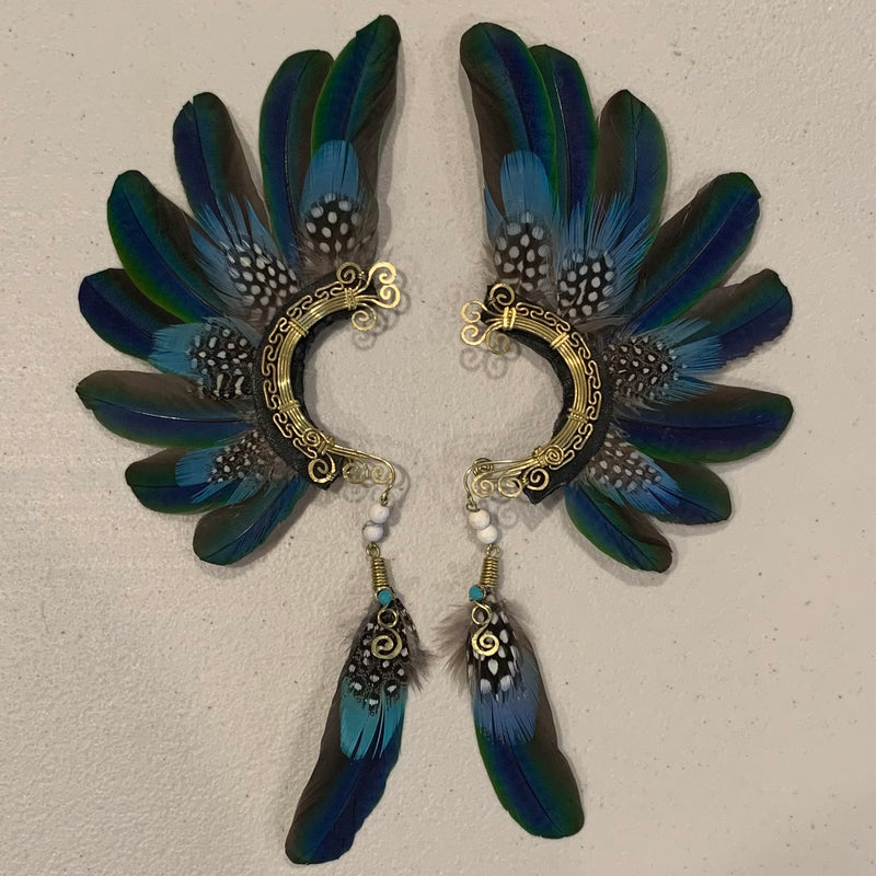 Feather wing Earrings 518