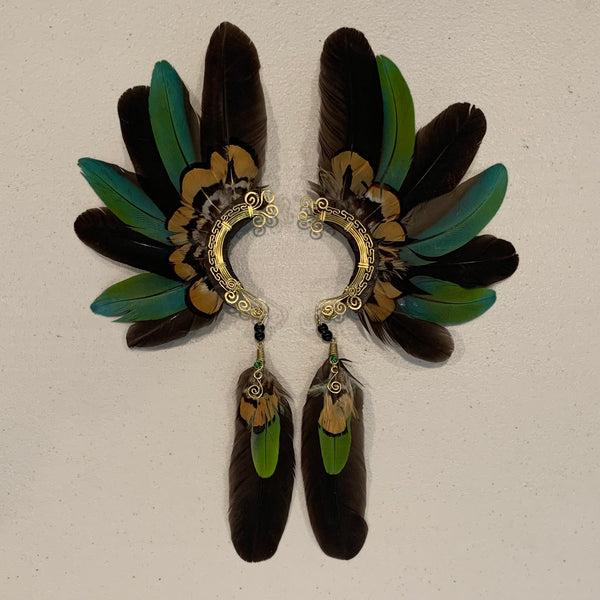 Feather wing Earrings 557